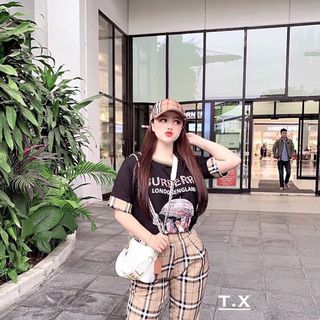 sét bộ mẫu mới về hàng nhé khách chất thun da cá phối kate dày mịn đẹp fom chuân đẹp y hình