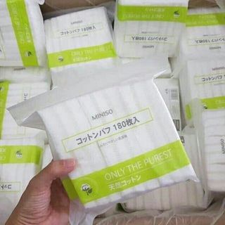 Bông tẩy trang miniso 180 miếng P001447