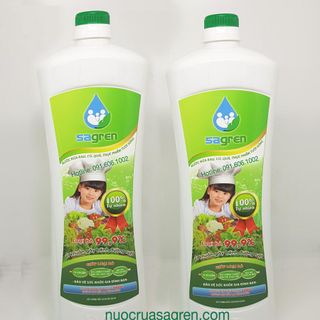 Nước rửa rau quả, thực phẩm tươi sống Sagren
