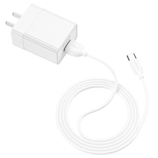 Bộ cóc cáp sạc nhanh QC3.0 BA47 Borofone cổng Type-C (US)