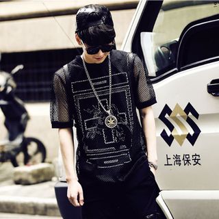 áo lưới nam cá tính Mã: NT1582