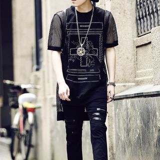 áo lưới nam cá tính Mã: NT1582