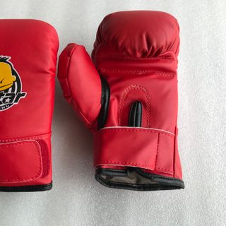 GĂNG BOXING TRẺ EM MÀU ĐỎ HÀNG V.STAR CAO CẤP