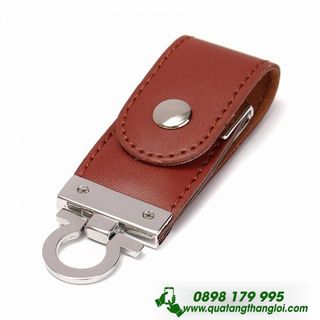 USB Vỏ Da in Dập Logo làm quà tặng