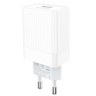Cóc sạc nhanh QC3.0 BA47A Borofone - 1 cổng sạc chuẩn EU