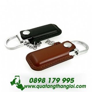 USB Vỏ Da in Dập Logo làm quà tặng