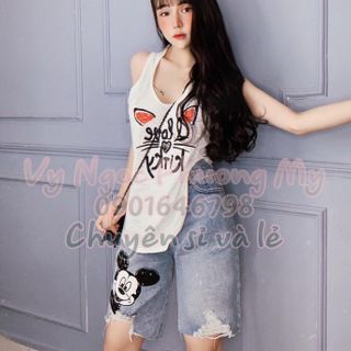 Áo thun lụa 3 lỗ. Size dưới 55kg