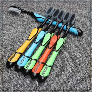 Hộp 30 bàn chải than hoạt tính Bossi Hàn Quốc