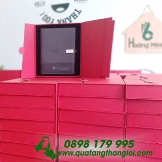 Sổ Tay Đa Năng 4in1 in khắc logo làm quà tặng Doanh nghiệp