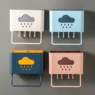 Kệ nhựa đám mây dính tường