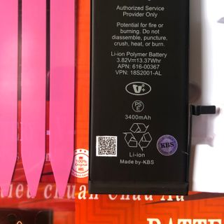 PIN IPHONE 6SP DUNG LƯỢNG CAO V+ 3500mAh BẢO HÀNH 18 THÁNG 1 ĐỔI 1