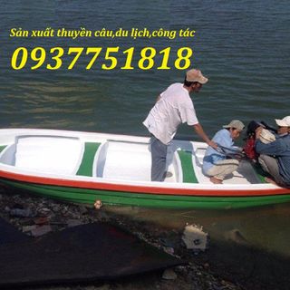 thuyền nhựa composite du lịch, câu cá cứu hộ giá rẻ
