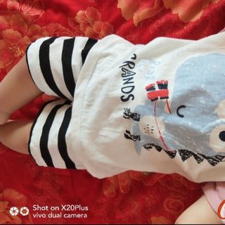 Bộ thun cottton hàng Quảng Châu cho bé trai bé gái