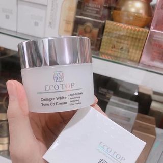 KEM TRẮNG DA ECOTOP WHITENING TONE UP CREAM.