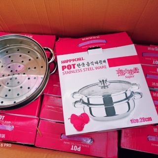 Nồi hấp 2 tầng size 28cm
