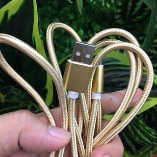 Dây sạc iphone dài 3mdây sạc android dài 3m bọc dù siêu bền