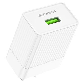 Cóc sạc nhanh QC3.0 BA47 Borofone - 1 cổng sạc chuẩn US