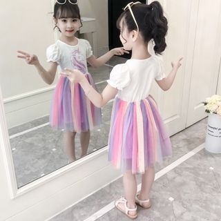 Đầm công chúa kỳ lân cho bé gái lớn, size đại, từ 15-45kg - kèm ảnh thật