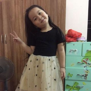 Đầm công chúa ngôi sao cho bé gái lớn, size đại, từ 15-45kg - kèm ảnh thật