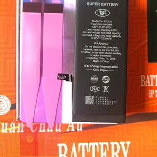 PIN IPHONE 7 DUNG LƯỢNG CAO V+ 2200mAh BẢO HÀNH 18 THÁNG 1 ĐỔI 1