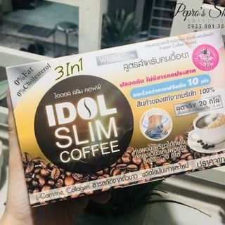 Cafe giảm cân Idol 3in1 giá sỉ