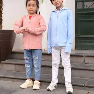 Áo nắng trẻ em vải thông hơi