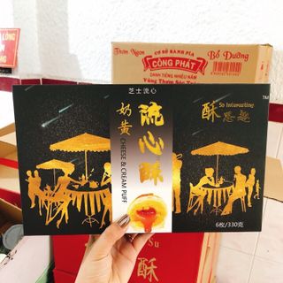 Bánh trứng muối tan chảy