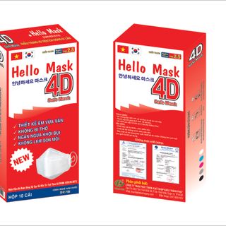 Khẩu Trang 4D Hello Mask