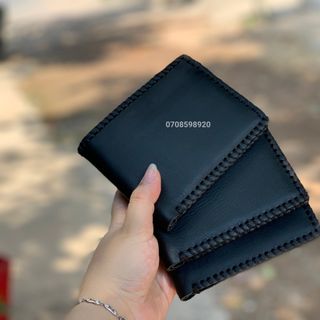 Ví khâu viền thủ công ( 100% da bò )
