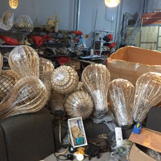 Đèn gỗ dáng bóng đèn, đèn quả bóng đèn