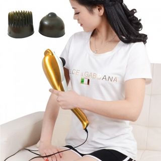 Máy massage cầm tay cá heo 3 đầu Puli PL-606B - Điện tử-grtrty4 giá sỉ