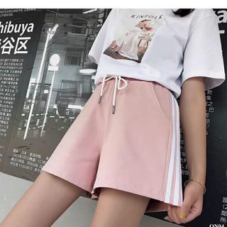 Quần short nữ vải cotton mềm mại, giá xả kho - MÀU HỒNG