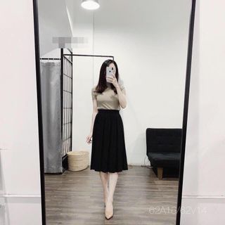 Chân váy midi quốc dân