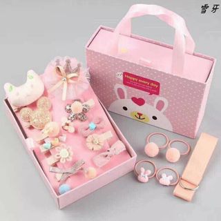 Bộ nơ dâu buộc tóc cho bé