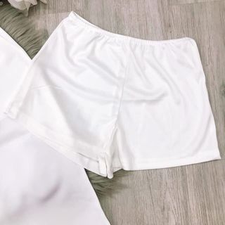 Set áo nhúng vạy chéo - quần suông