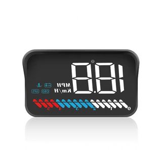 Thiết bị hiển thị tốc độ ô tô HUD M7, kết nối OBD2 + USB, cảnh báo tốc độ