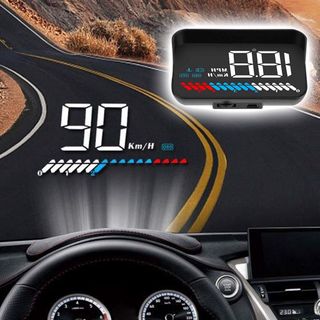 Thiết bị hiển thị tốc độ ô tô HUD M7, kết nối OBD2 + USB, cảnh báo tốc độ