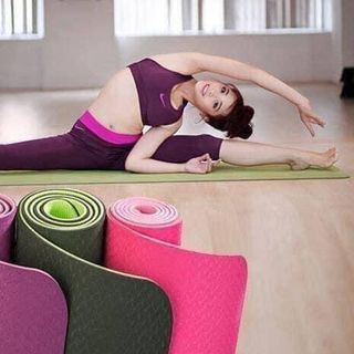 THẢM YOGA 2 LỚP XỊ N ĐẸP giá sỉ