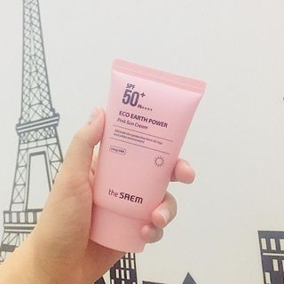 Kem chống nắng hồng- Trắng Hồng da