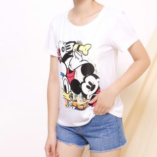 Printed-Tshirt Mickey đẹp long lanh