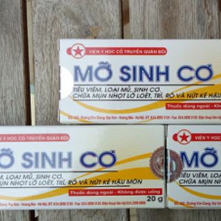 Mỡ sinh cơ - Viện YHCT Quân Đội
