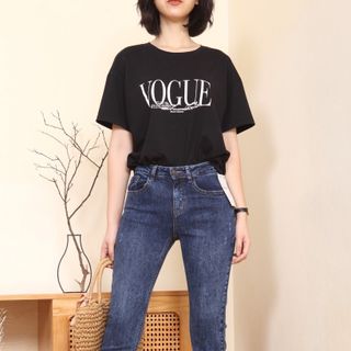Quần Ngố xước xanh khói