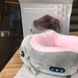 Massage cổ mẫu mới vải lông mềm siêu êm U-shaped Pillow giá sỉ