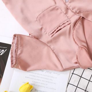 Bộ Pijama ngố phối viền