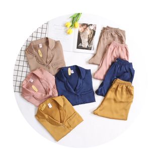 Bộ Pijama ngố phối viền