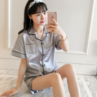 SET PIJAMA LỤA - ÁO CỘC QUẦN ĐÙI - THỜI TRANG CAO CẤP