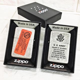 Bật Lửa ZIPPO Mỹ, Bật Lửa ZIPPO USA U.S (Quân Đội Mỹ) Màu Bạc Cổ Điển Xài Xăng Có Tem Đỏ