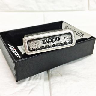 Bật Lửa ZIPPO Mỹ, Bật Lửa ZIPPO USA U.S (Quân Đội Mỹ) Màu Bạc Cổ Điển Xài Xăng Có Tem Đỏ