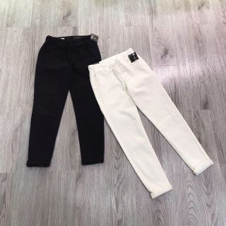 Quần jeans Boyfriend chun cạp