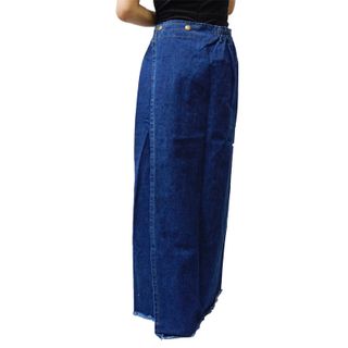 Váy Chống Nắng Jean Kiểu Truyền Thống Nút Bấm